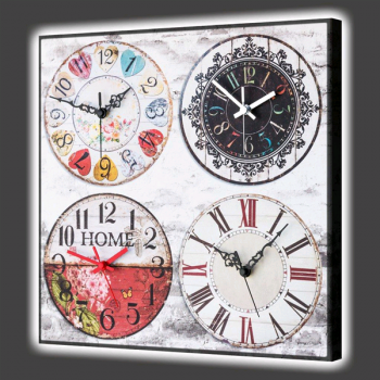 Ρολόι LUMINOSO ROMANTIC TIME GL3522 PINTDECOR