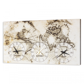 Ρολόι OLD MAP G2478 PINTDECOR