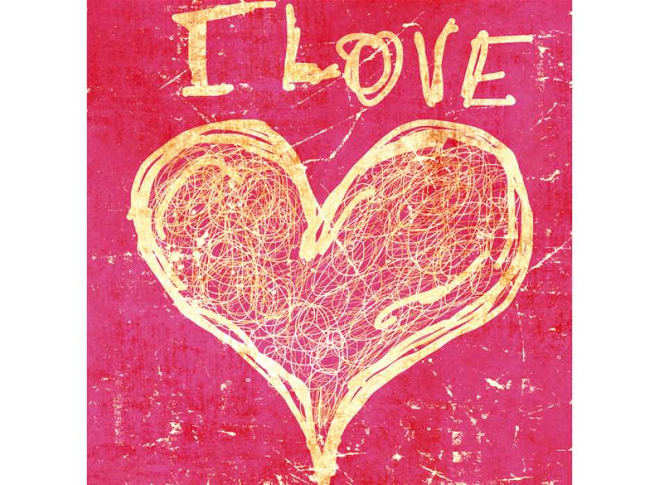 Σκελετός I LOVE YOU G2364 PINTDECOR