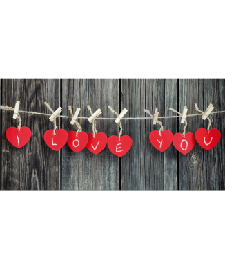 Σκελετός I LOVE YOU G2544 PINTDECOR