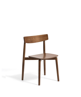 Καρέκλα Evera σε δρύινο καπλαμά με φινίρισμα