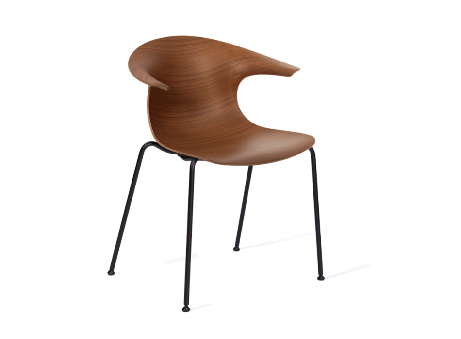 Καρέκλα LOOP 3D WOOD 4 πόδια - INFINITI