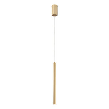 Χρυσό PYPE LED Ανάρτηση 5W 470LM CCT 2.5X41X200CM