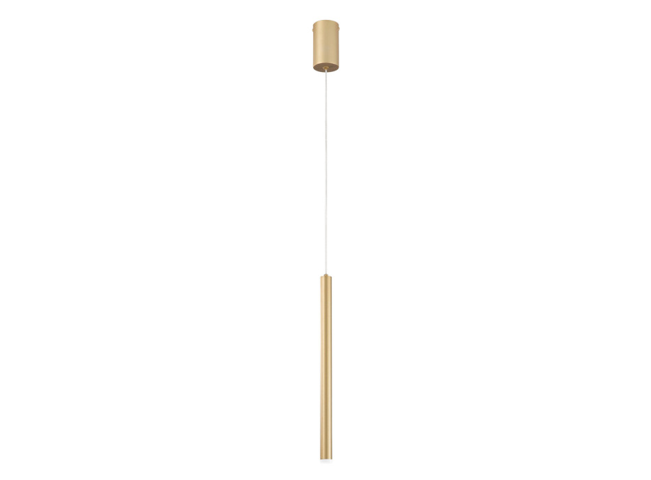 Χρυσό PYPE LED Ανάρτηση 5W 470LM CCT 2.5X41X200CM