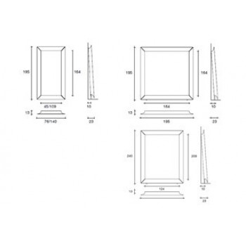 ΚΑΘΡΕΠΤΗΣ ΔΑΠΕΔΟΥ CAADRE 500-640-444-654 FIAM