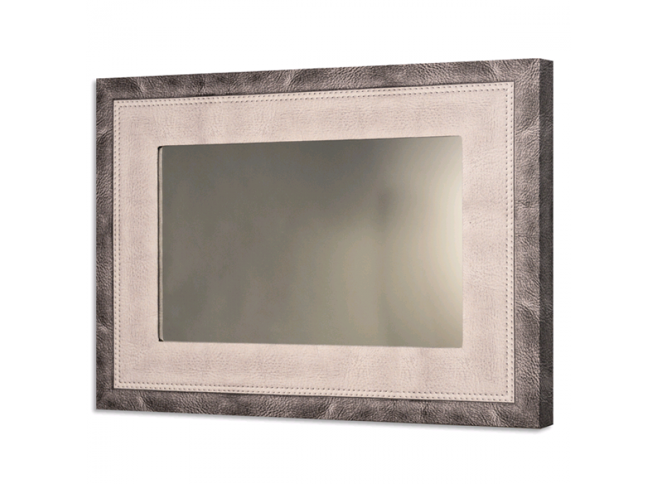 ΔΕΡΜΑΤΙΝΟΣ ΑΝΟΙΧΤΟΣ Καθρέφτης GS4290 PINTDECOR