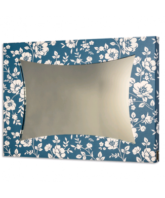 ΜΠΛΕ ΛΟΥΛΟΥΔΙΑ Καθρέφτης GS4358 PINTDECOR