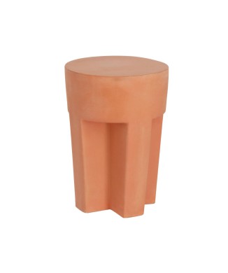 Τραπεζάκι σαλονιού Vilena terracotta Ø 33 cm