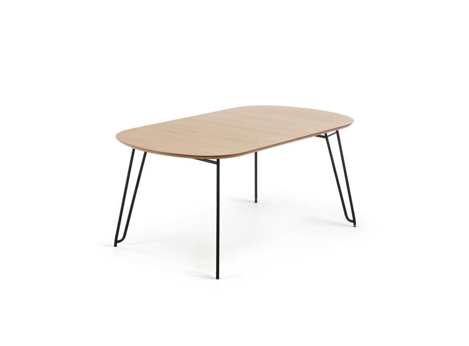Επεκτεινόμενο τραπέζι Novac 170 (320) x 100 cm, φυσικό ξύλο βελανιδιάς
