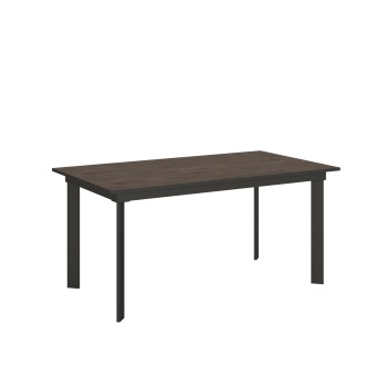 Τραπέζι Cumar - Επεκτεινόμενο τραπέζι 90x160/220 εκ. Πλαίσιο Cumar White Ash Anthracite
