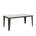 Επεκτεινόμενο τραπέζι 90x180/284 cm Flame Evolution με ανθρακί πλαίσιο