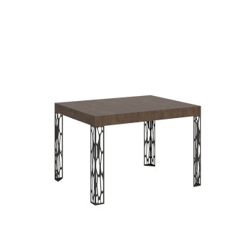 Τραπέζι Ghibli - Επεκτεινόμενο τραπέζι 80x120/204 cm Ghibli White Ash Anthracite Frame