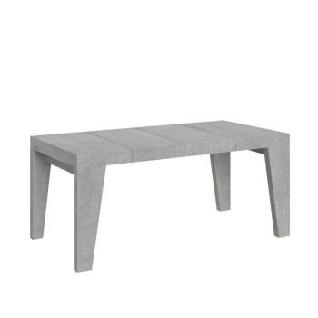 Τραπέζι Naxy Premium D.90 - Επεκτεινόμενο τραπέζι 90/246x90 εκ. Naxy Premium λευκό μελιάς