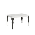 Επεκτεινόμενο τραπέζι Paxon 90x130/234 cm με ανθρακί πλαίσιο