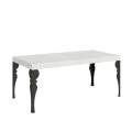 Επεκτεινόμενο τραπέζι Paxon 90x180/440 cm με ανθρακί πλαίσιο