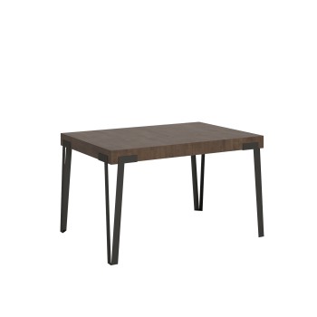 Τραπέζι Rio - Επεκτεινόμενο τραπέζι 90x130/234 cm Rio Λευκό μελιά σε ανθρακί χρώμα