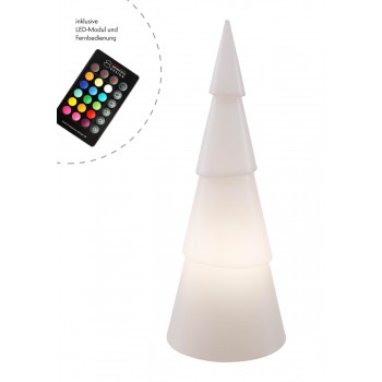 Ronde lichtboom van 75 cm, model 32419W, met 8 seizoenen design.