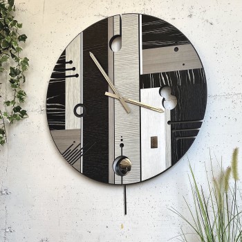 Arosio Milano ESSENTIAL esdoorn Midarte-horloge