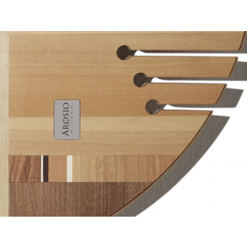 Arosio Milano ESSENTIAL esdoorn Midarte-horloge