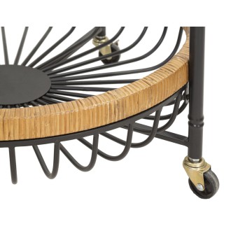 CEBU DUBBELE MANDTROLLEY MET WIELEN