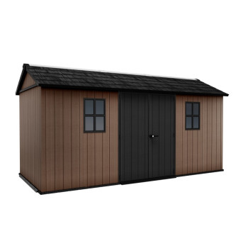 KETER NEWTON PLUS Dubbele gereedschapsschuur met montageoptie 