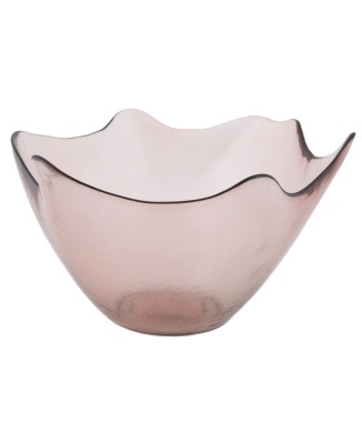 Kom van gerecycled glas