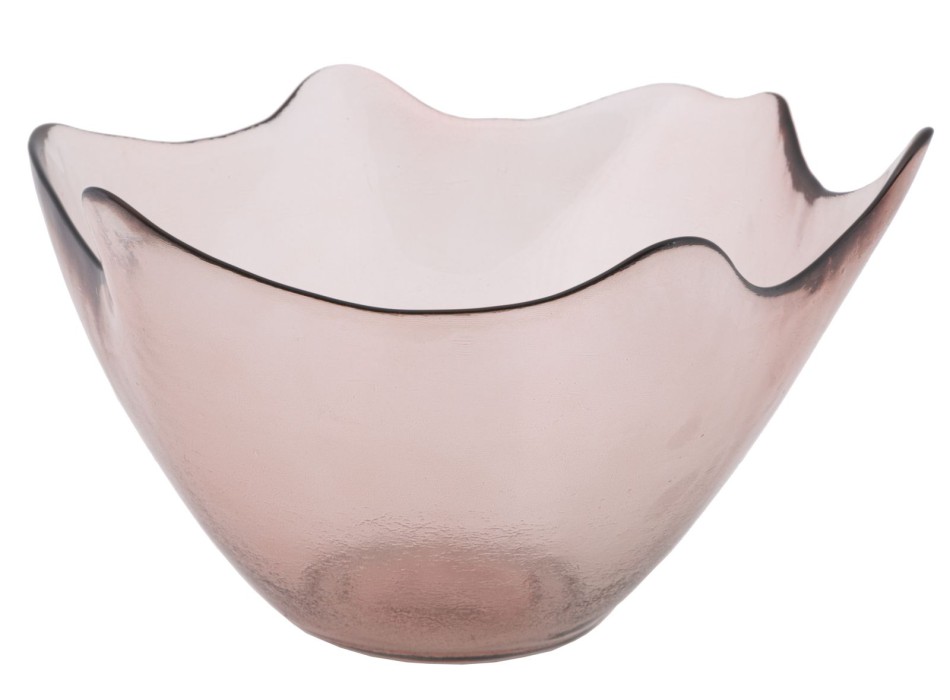 Kom van gerecycled glas