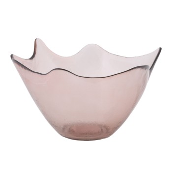 Kom van gerecycled glas