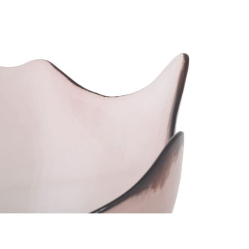 Kom van gerecycled glas