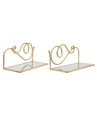 NACHTKASTJE MET PLANKJE (PAAR)