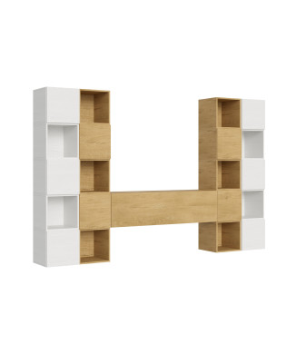 Isoka Compositions - Isoka A109 Woonkamer Wandcompositie B.314 H.200 D.39.2