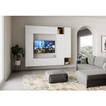 Isoka Compositions - Isoka A32 Woonkamer Wandcompositie B.254 H.214