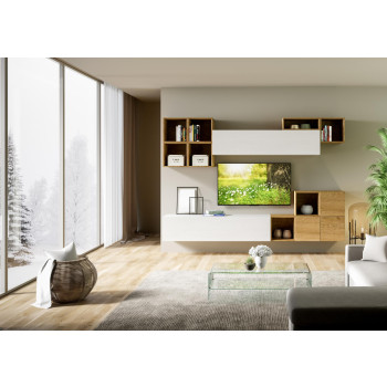 Isoka Compositions - Isoka A45 Woonkamer Wandcompositie B.294 D.39.2