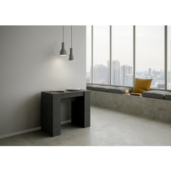 Basisconsole - Uitschuifbare console 90x48/308 cm Basis Wit Essen
