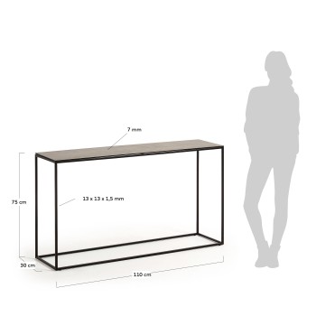 Rewena consoletafel 110 x 75 cm