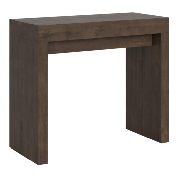 Roxell consoletafel - Uitschuifbare consoletafel 90x40/196 cm Roxell Small White Ash