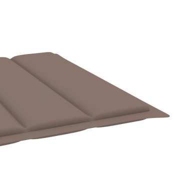 Ligstoelkussen van stof, 200x70x3 cm