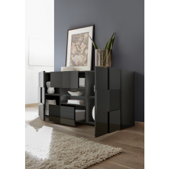 DAMA - Dressoir met 2 deuren en 2 laden