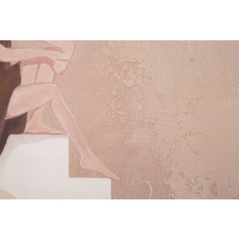 SCHILDERIJ OP CANVAS DAME -B-