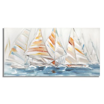 SCHILDERIJ OP CANVAS REGATTA