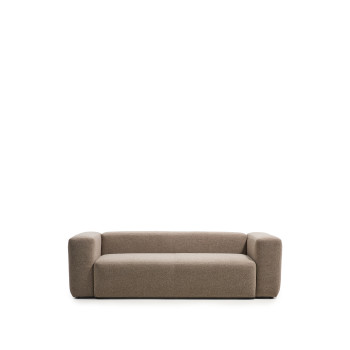 Blok 3-zitsbank van chenille