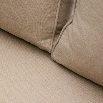 Zivia 2-zits buitenbank van ruw touw en groen gegalvaniseerd staal, 178 cm