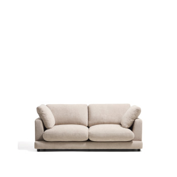 Gala 3-zitsbank in micro bouclé