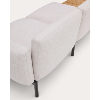 Sorells 3-zits modulaire buitenbank met bekleding