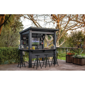 Keter Gazebo BAR Signature Walnoot