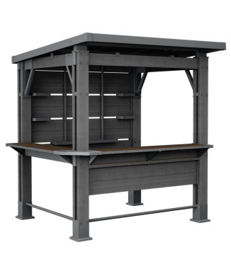 Keter Gazebo BAR Signature Walnoot