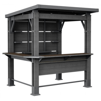 Keter Gazebo BAR Signature Walnoot