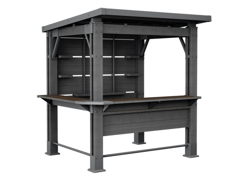 Keter Gazebo BAR Signature Walnoot