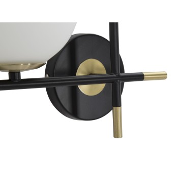 DONKER DUBBELE WANDLAMP