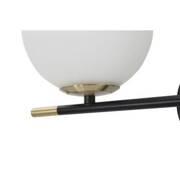 DONKER DUBBELE WANDLAMP